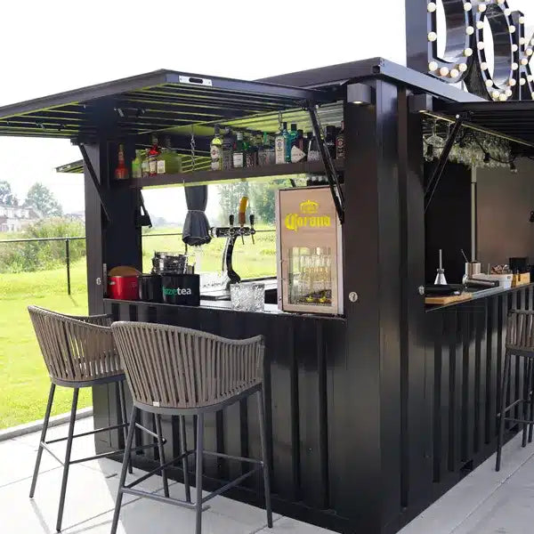 Barcontainer 6 x 2 FOCO  Anthrazit RAL 7016