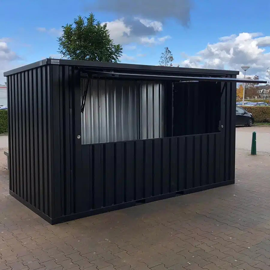 BarContainer 4 x 2 FOCO Schwarz RAL 9005