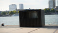 Zerlegbarer Barcontainer 3 × 2 XL – RAL 9005