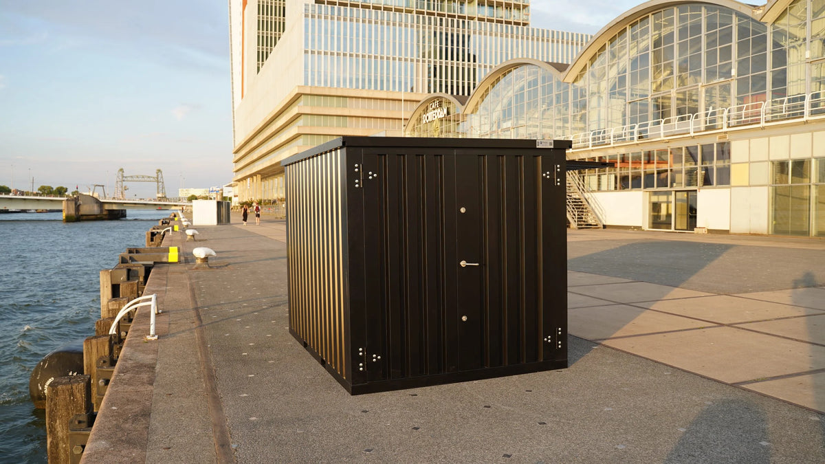Zerlegbarer Barcontainer 3 × 2 XL – RAL 9005
