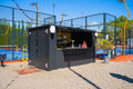 Zerlegbarer Barcontainer 4 × 2 XL – RAL 7016