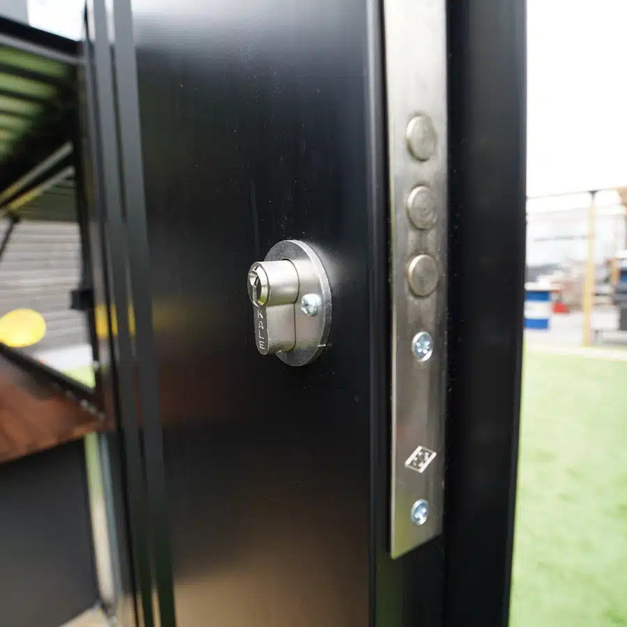 BarContainer 6 x 2 Schwarz RAL 9005
