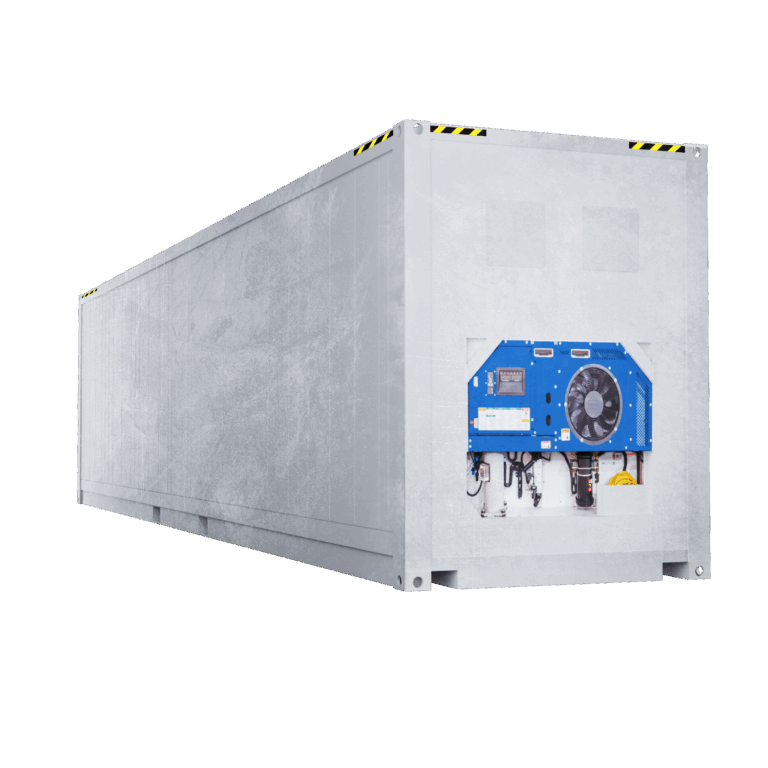 Gebrauchter 40-Fuß-High-Cube-Kühlcontainer (REEFER), wasserdicht