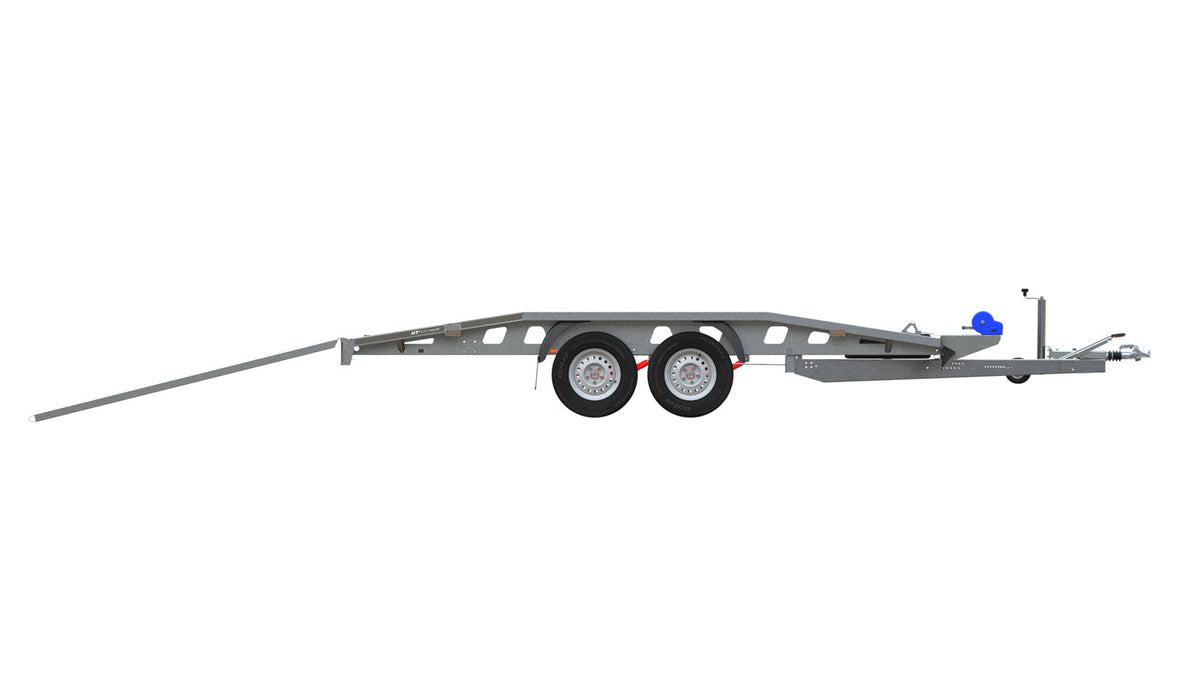 UNITRAILER TEMPO 4520 450 x 200 cm Sattelschlepper mit Doppelkupplung