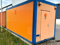 Gebrauchter 20 Fuß Sanitärcontainer Orange DBVU-000004-0