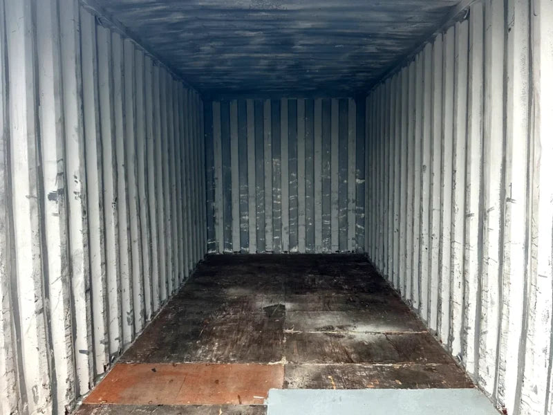 Gebrauchter 20 Fuß Seecontainer Grün CSUU-380943-7