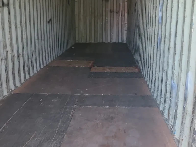 Gebrauchter 40 Fuß HC Seecontainer Braun BMOU-484836-8