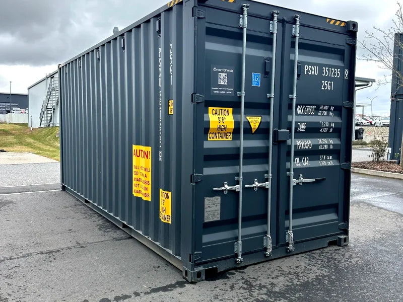 Neuer 20 Fuß HC Seecontainer Grau PSXU-351235-9