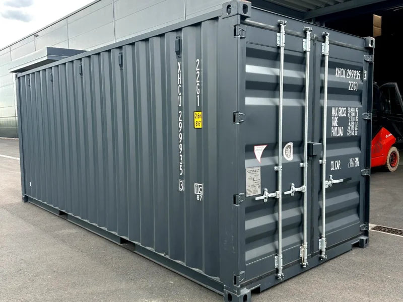 Neuer 20 Fuß Seecontainer Grau XHCU-299935-3