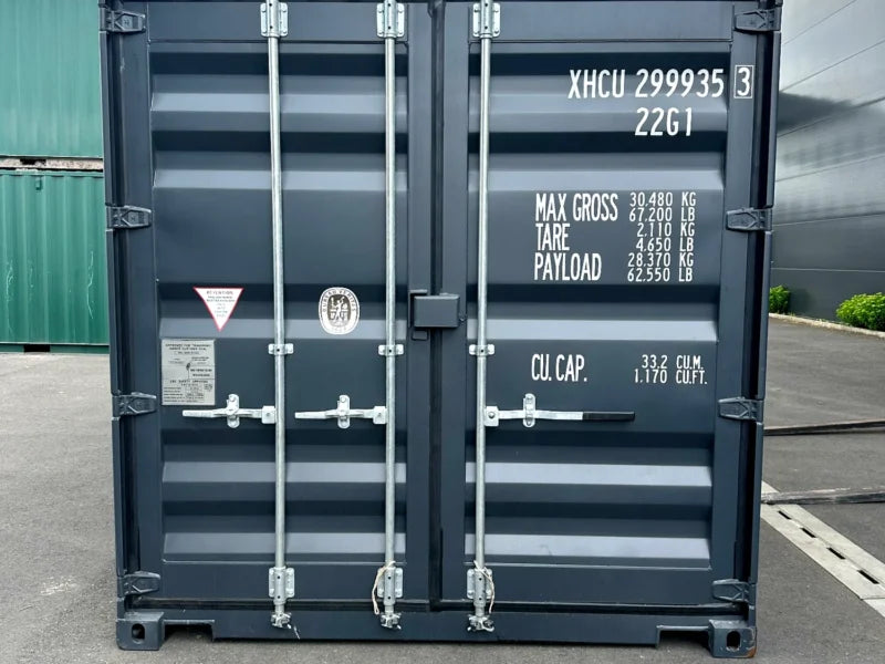 Neuer 20 Fuß Seecontainer Grau XHCU-299935-3