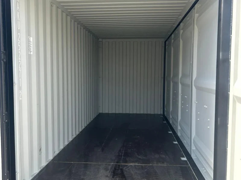 Neuer 20 Fuß HC Open-Side Container Schwarz HAKU-252271-2