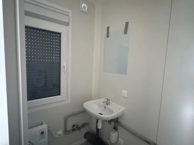 Neuer 20 Fuß Sanitärcontainer Grau DBVU-000011-0
