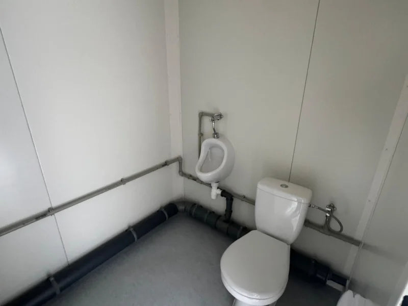 Neuer 20 Fuß Sanitärcontainer Grau DBVU-000011-0