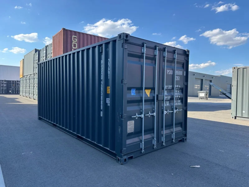 Neuer 20 Fuß Seecontainer Grau PSXU-265889-0