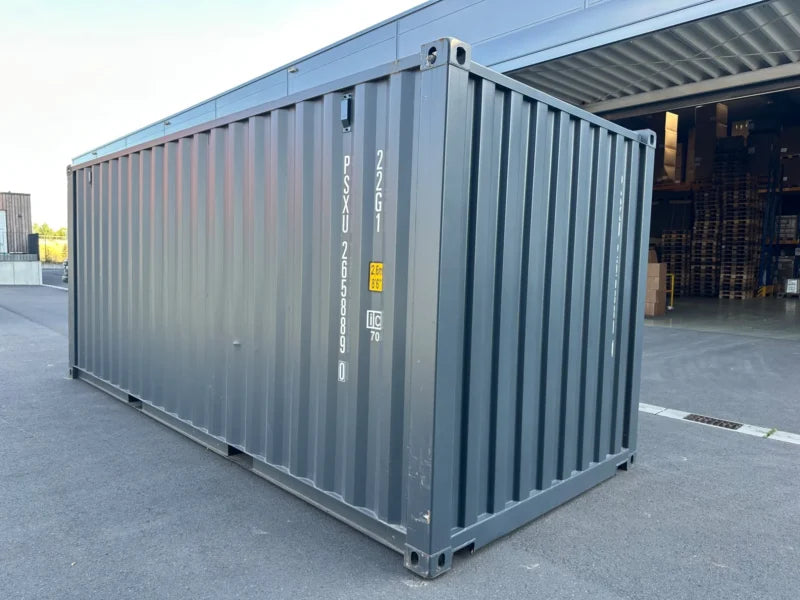 Neuer 20 Fuß Seecontainer Grau PSXU-265889-0