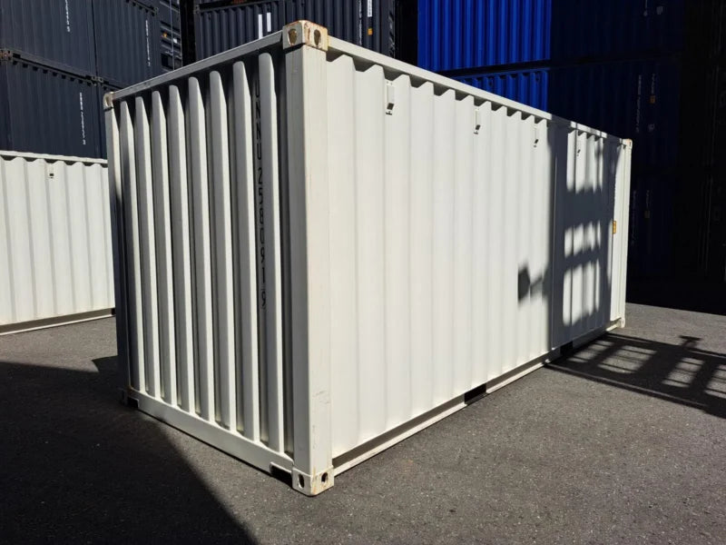 Neuer 20 Fuß Seecontainer Weiß UNNÜTZ-258091-9